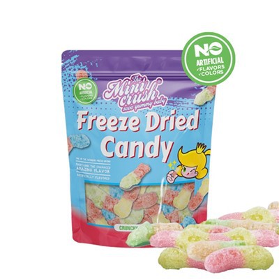 フリーズドライ カリカリワーム(ナチュラルカラー)